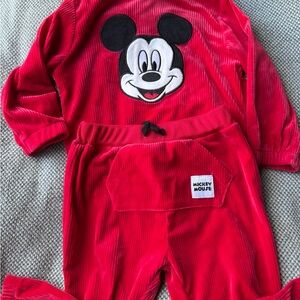 Mickey Mouse Disney Sweatsuit 24 Months